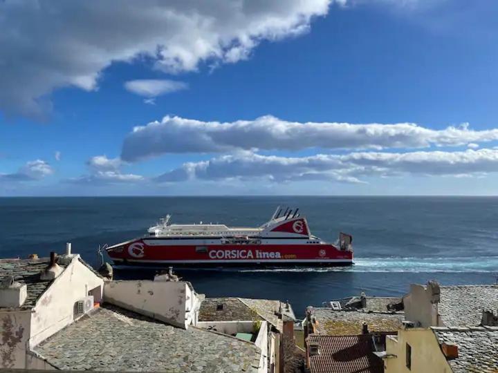 شقة Casa Guasco Superbe Duplex Au Coeur De La Citadelle, Vue A 360 باستيا المظهر الخارجي الصورة